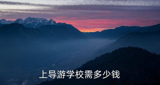 上导游学校需多少钱