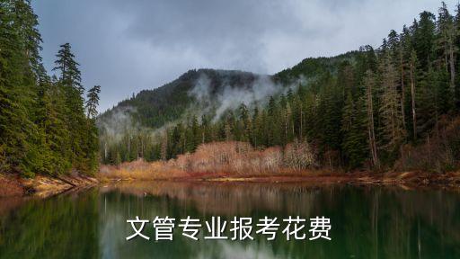 文管专业报考花费
