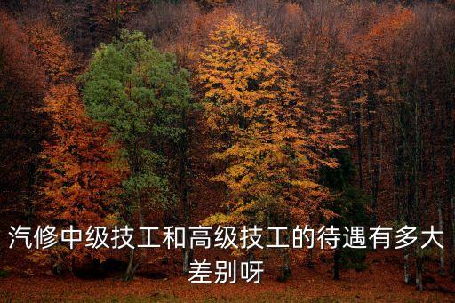 技师与高级工差多少钱，高级技工职称和工程师职称差多少
