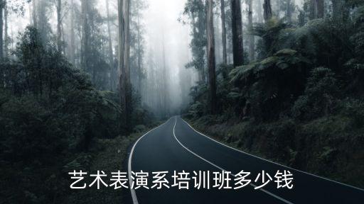 舞蹈艺术生集训多少钱，艺术表演系培训班多少钱