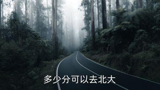 多少分可以去北大