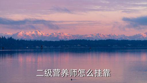 二级营养师怎么挂靠