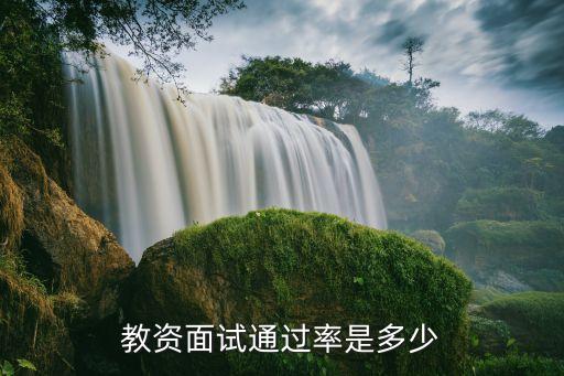 教资面试通过率是多少