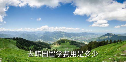 北京韩国学校学费多少钱一个月，去韩国留学费用是多少