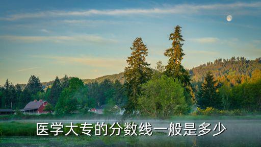 郑州大专医学分数线多少，医学大专的分数线一般是多少