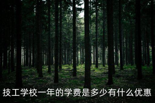 曲靖技工学校学费多少钱，技工学校一年的学费是多少有什么优惠