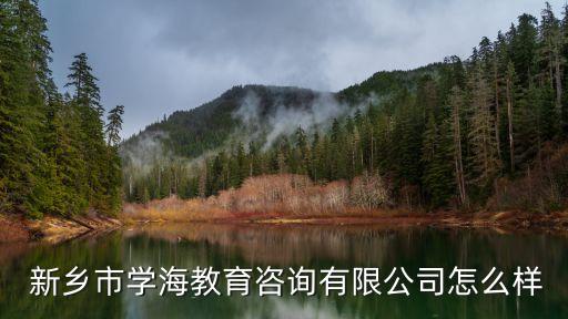  新乡市学海教育咨询有限公司怎么样
