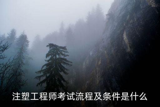 注塑工程师考试流程及条件是什么