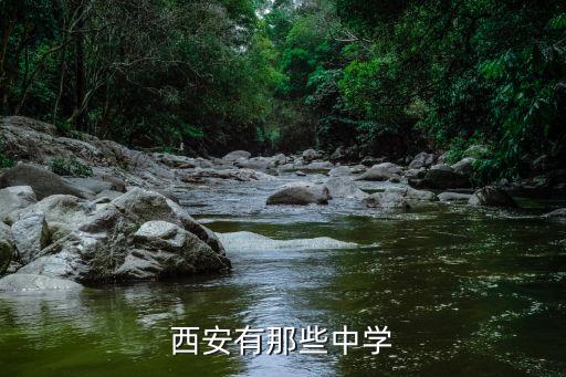 西安有那些中学