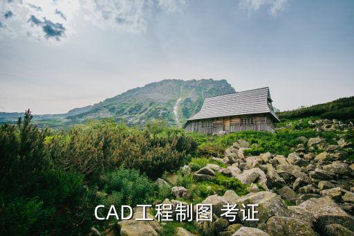 CAD工程制图 考证