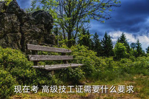 现在考 高级技工证需要什么要求