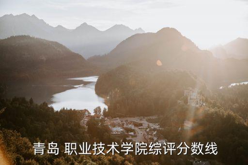  青岛 职业技术学院综评分数线