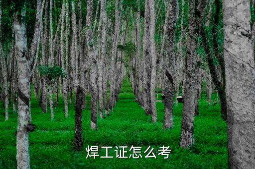 焊工职业资格培训