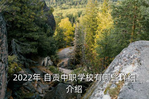 2022年 自贡中职学校有哪些详细介绍