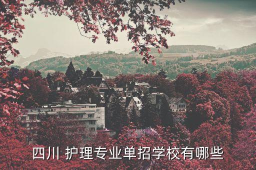 广安职业技术学院护理怎么样