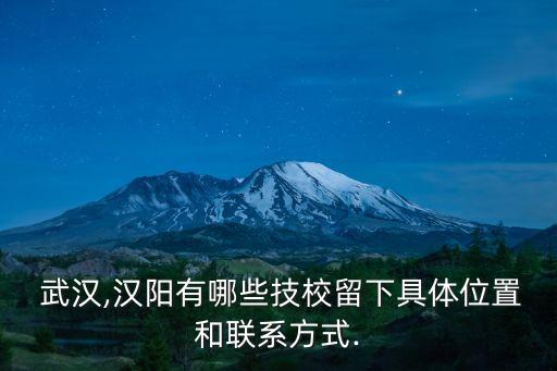 武汉江夏区车职业高中,江夏区职业高中有哪些专业