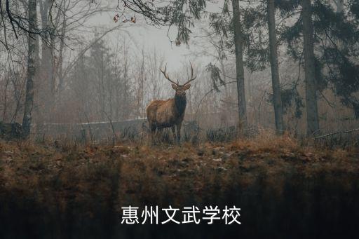  惠州文武学校