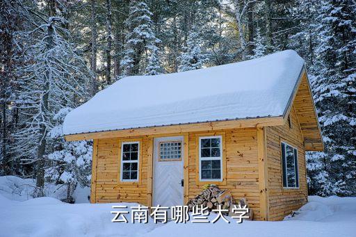  云南有哪些大学