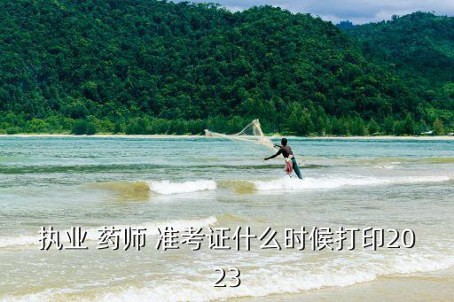执业 药师 准考证什么时候打印2023