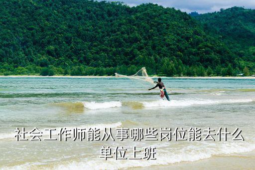  社会工作师能从事哪些岗位能去什么单位上班