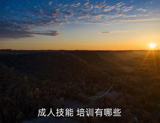 职业类继续教育培训
