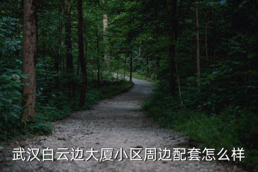 武汉白云边大厦小区周边配套怎么样