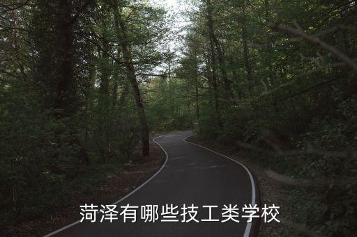  菏泽有哪些技工类学校