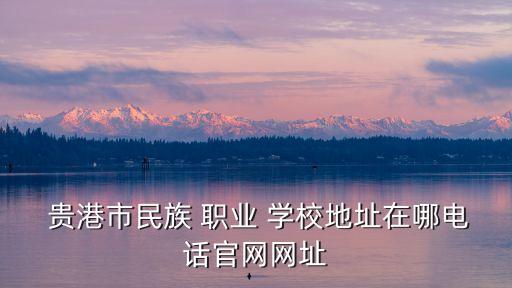 贵港有什么职业学校,贵港商贸职业学校好不好