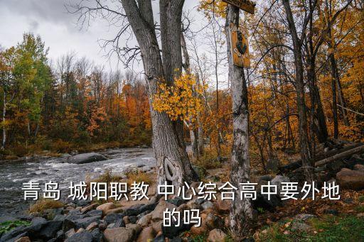 青岛 城阳职教 中心综合高中要外地的吗