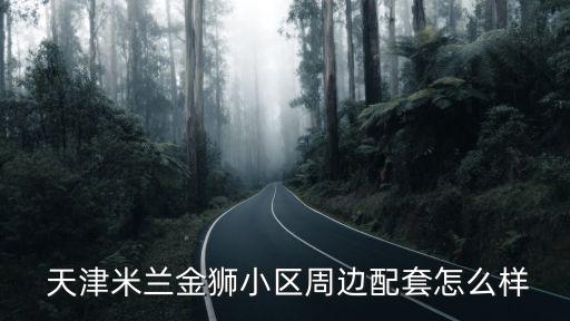  天津米兰金狮小区周边配套怎么样