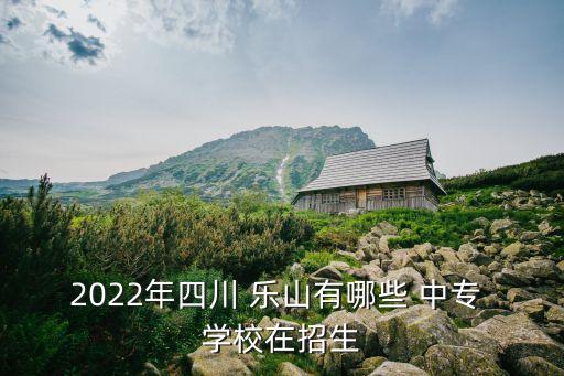 2022年四川 乐山有哪些 中专 学校在招生