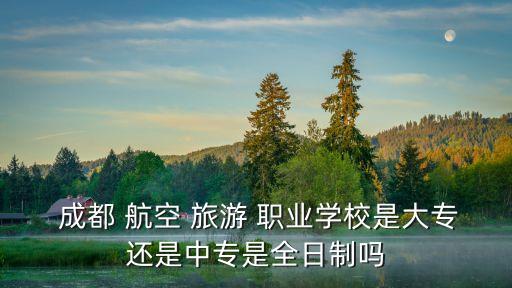 成都航空旅游职业学校 就业