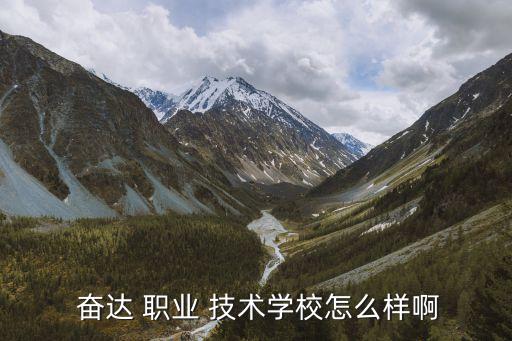  奋达 职业 技术学校怎么样啊