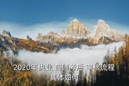 湖南职业药师考试先审核还是先报名