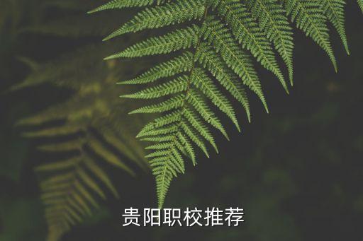  贵阳职校推荐