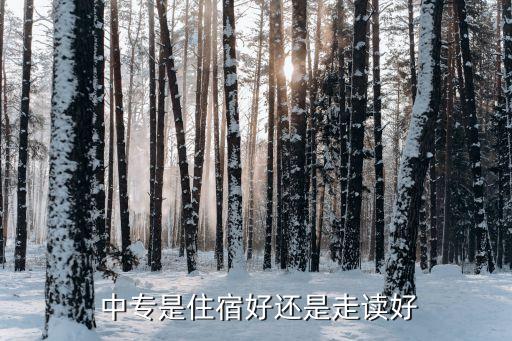 职业中专可以住校吗