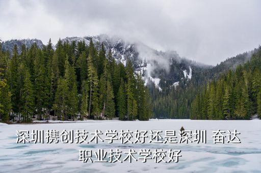 深圳携创技术学校好还是深圳 奋达 职业技术学校好