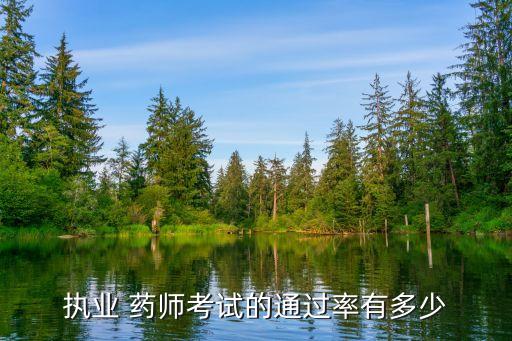 执业 药师考试的通过率有多少