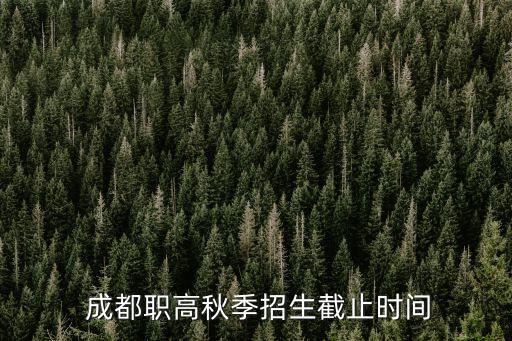成都职业技术学院报名网址