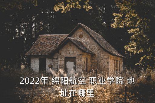2022年 绵阳航空 职业学院 地址在哪里
