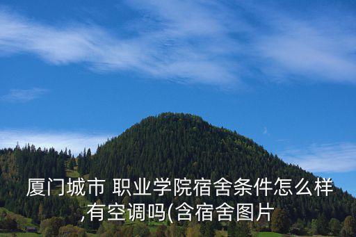  厦门城市 职业学院宿舍条件怎么样,有空调吗(含宿舍图片
