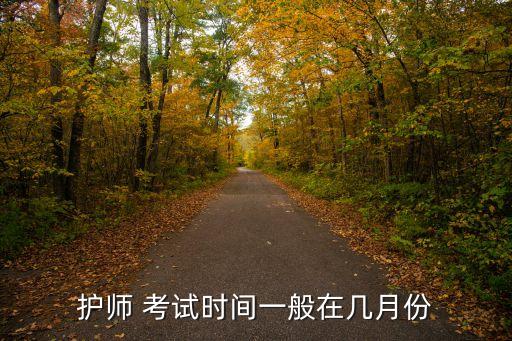 护师 考试时间一般在几月份