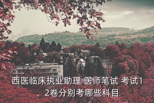 职业医师考试什么卷,医师执业考试