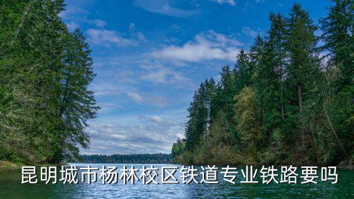  昆明城市杨林校区铁道专业铁路要吗