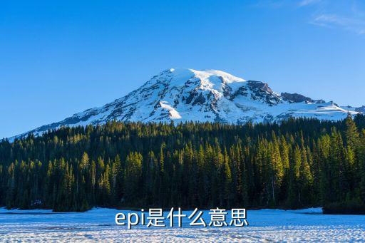 epi是什么意思